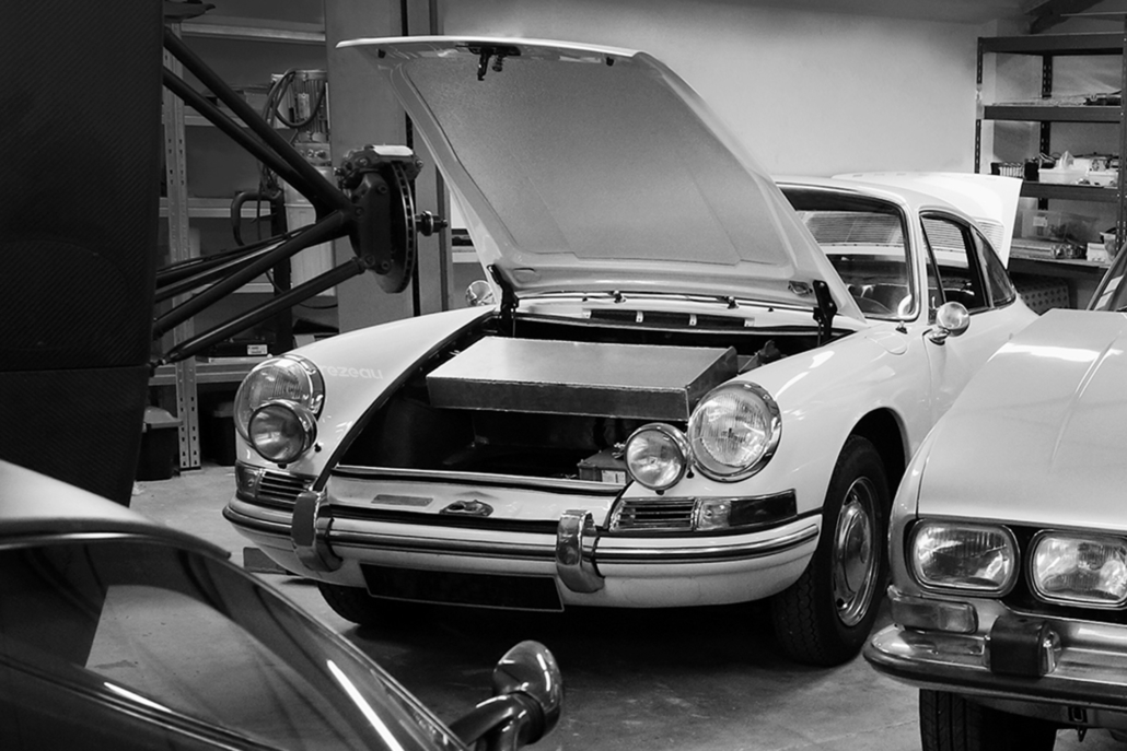 Porsche 912 — étude de rétrofit électrique