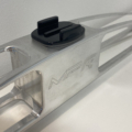 support gopro aluminium usiné cnc logo mpr vue rapprochée