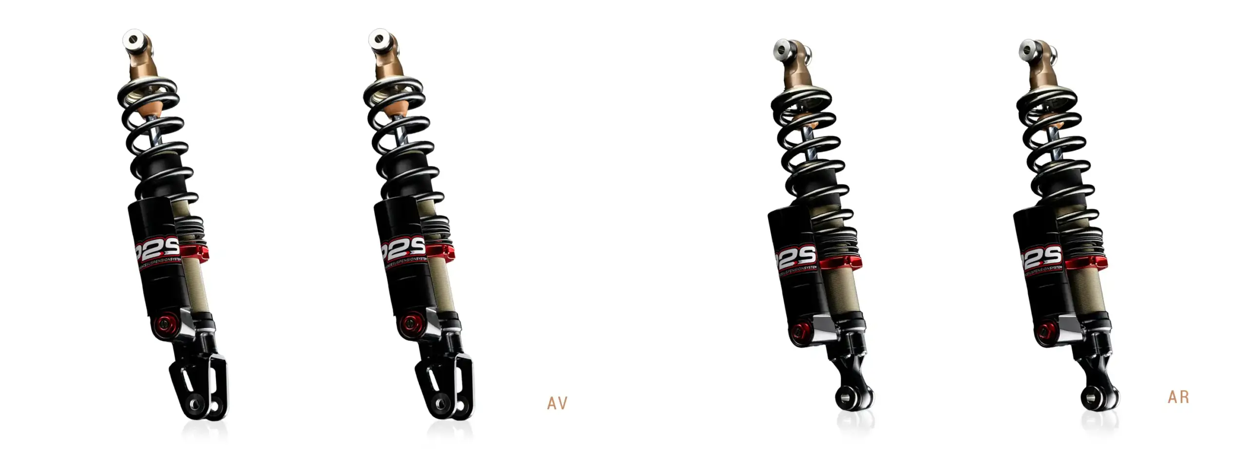 Kit amortisseurs P2S 3 voies MP-R complet pour Alpine A110, avant et arrière