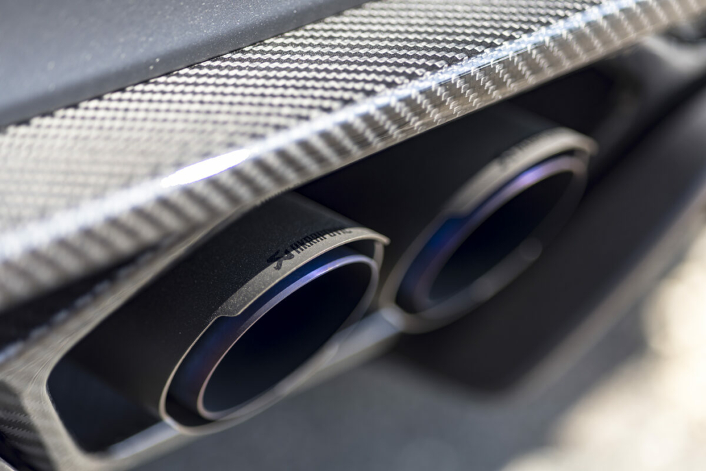 Sorties d’échappement titane de l’Alpine A110 R Ultime MPR
