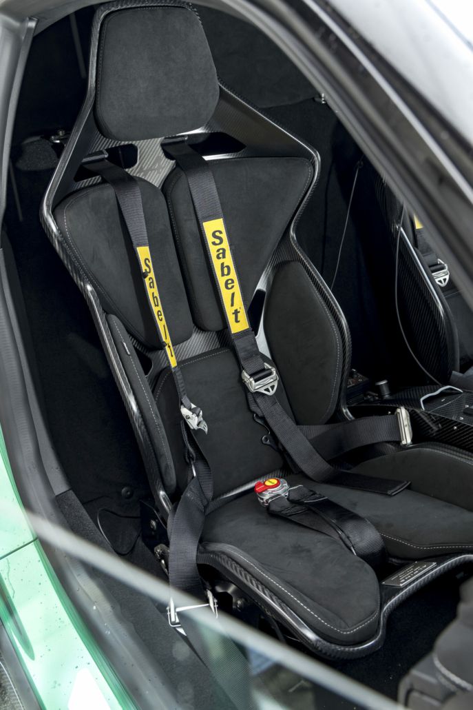 Siège baquet et harnais de l’Alpine MPR 990