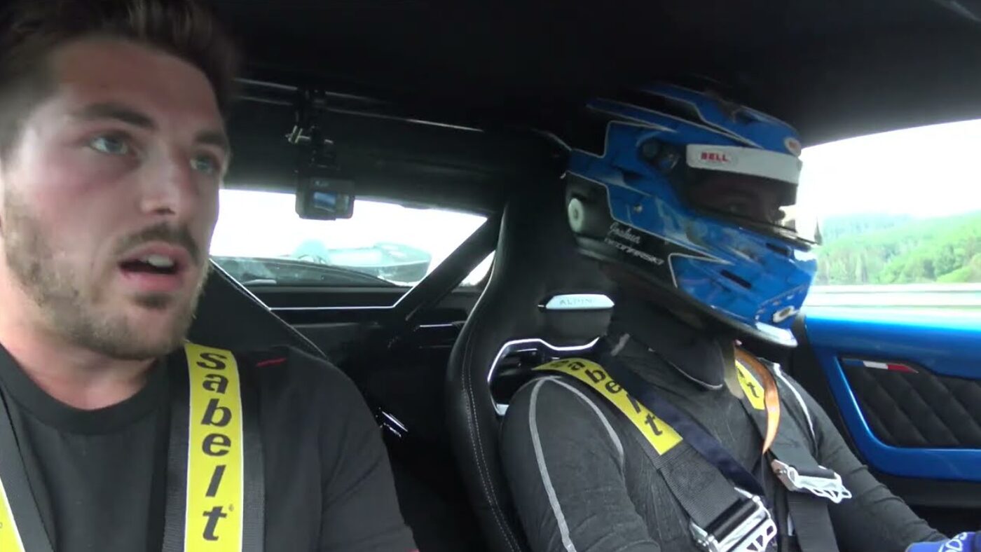 À bord de l’Alpine A110 préparée par MP REZEAU pendant le reportage « Une GT4 de route »