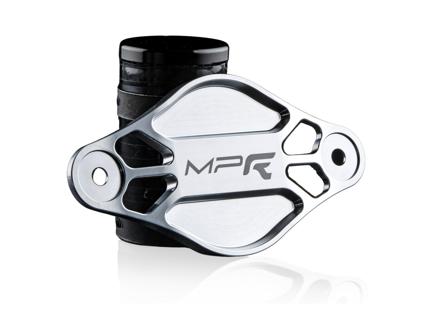 Kit de suppression de résonateur MP-R pour Alpine A110 : plaque de finition, durite silicone, bouchon et colliers