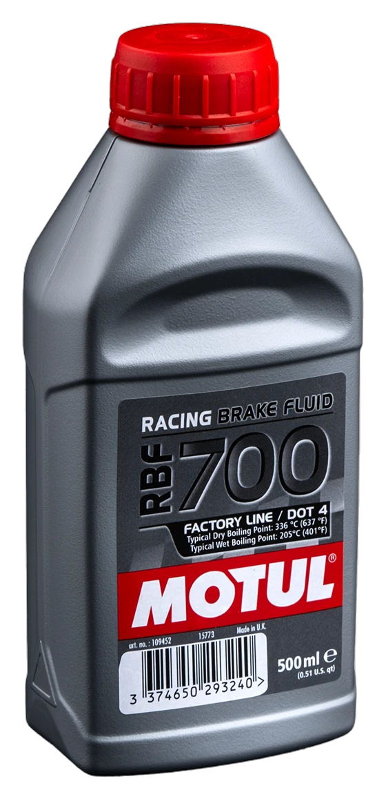 Flacon de liquide de frein Motul RBF 700 Factory Line de 500 ml, scellé