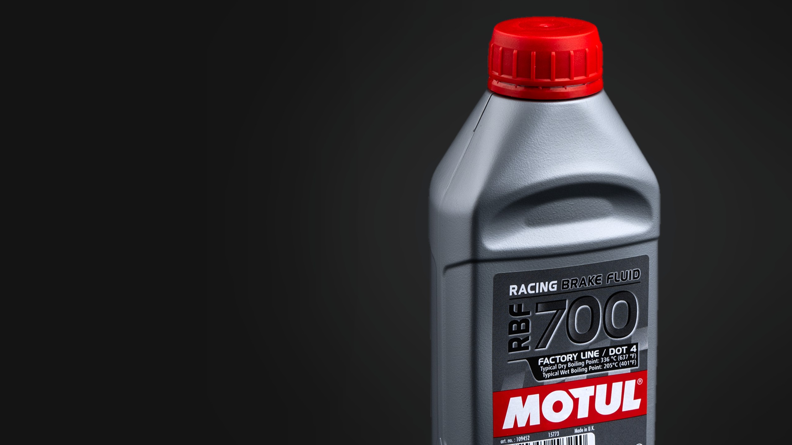 Liquide de frein Motul RBF 700 Factory Line pour Alpine A110, flacon de 500 ml de près