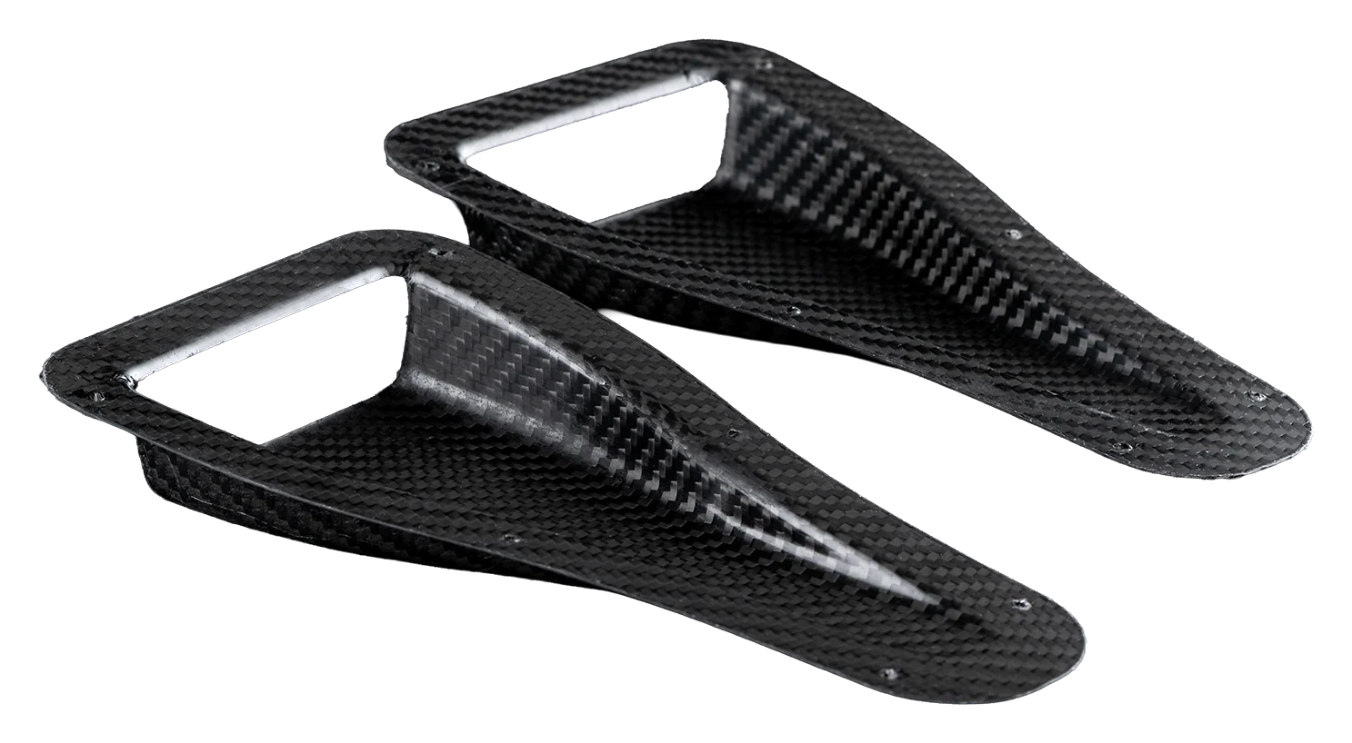 Paire d’écopes NACA arrière en carbone MP-R pour Alpine A110