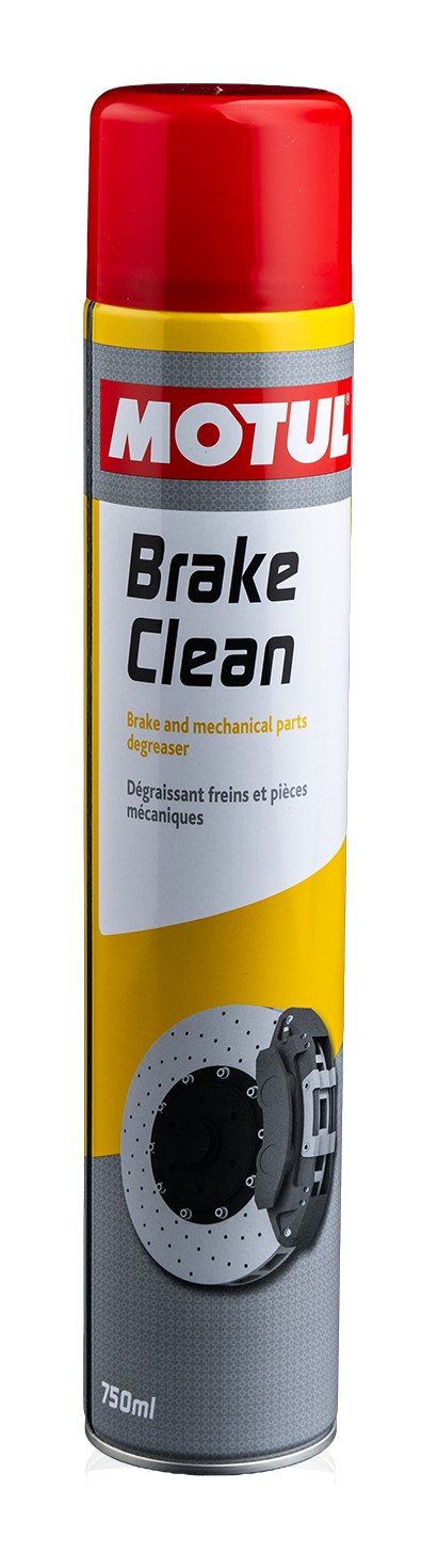 Nettoyant freins Motul Brake Clean, aérosol de 750 ml tel qu’il est livré